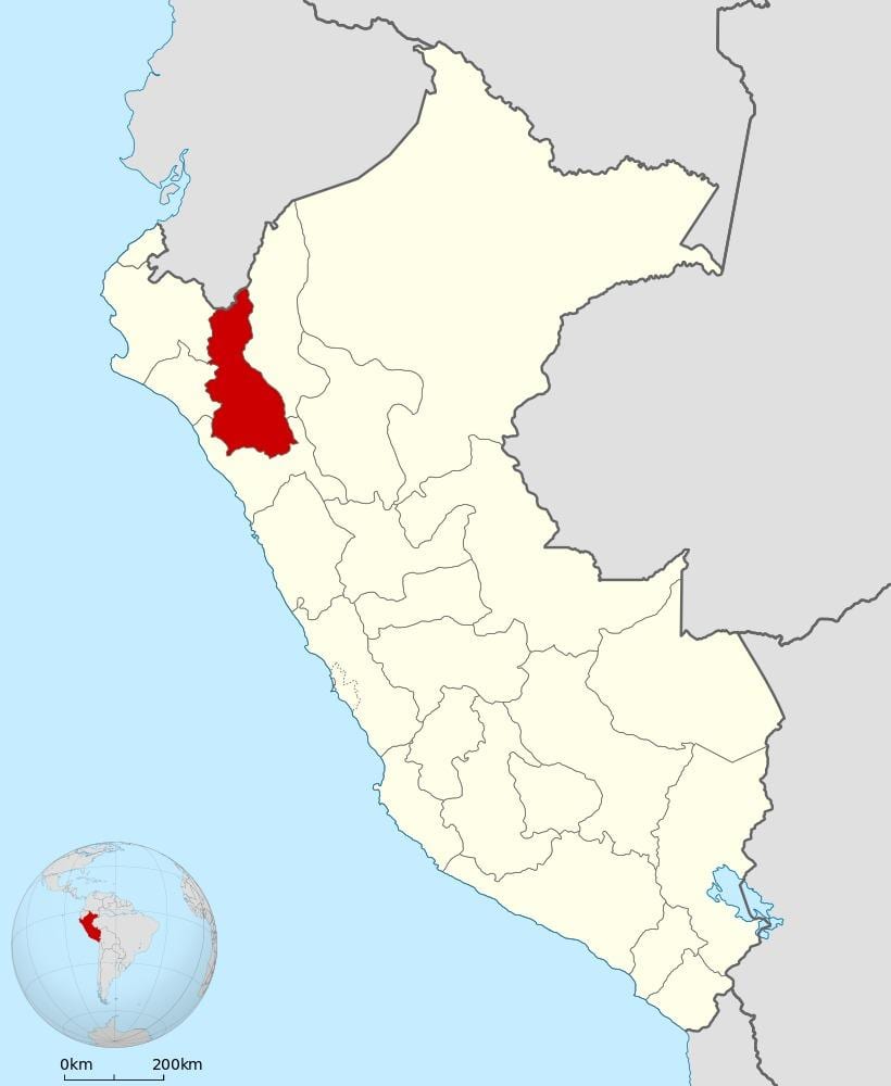 வரைபடம் cajamarca பெரு