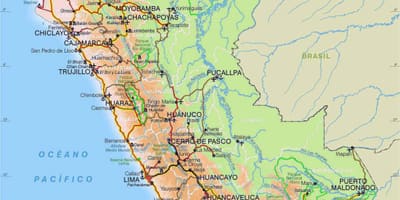 வரைபடம் பெரு சாலை