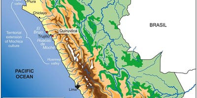 பெரு புவியியல் வரைபடம்