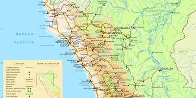 வரைபடம் வடக்கு பெரு