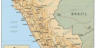 வரைபடம் பெரு சர்ஃப் 